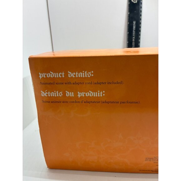 Dept 56 Halloween Magician & Target Lady Electric Animated Display Figurine Set - Picture 11 of 12